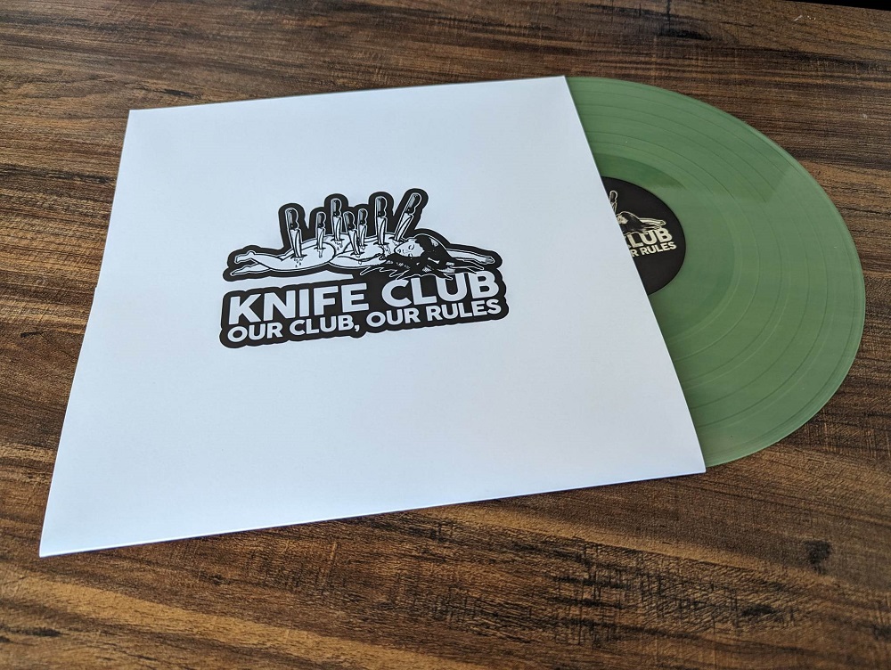 (image for) Knife Club - Our Club, Our Rules LP (Coke Clear /30)